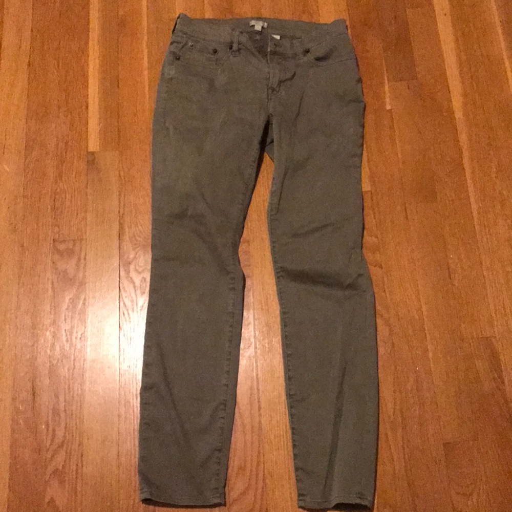 J Crew Olive Pants